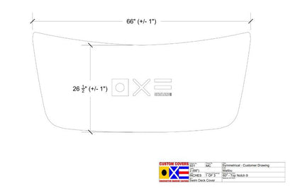 Malibu Wake Swim Platform Cover