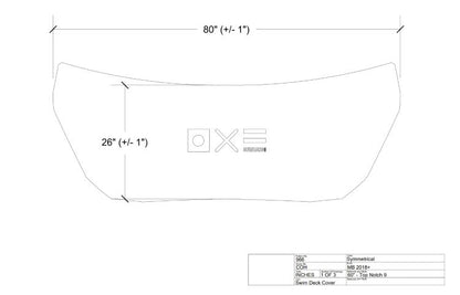 MB Angled Swim Platform Cover
