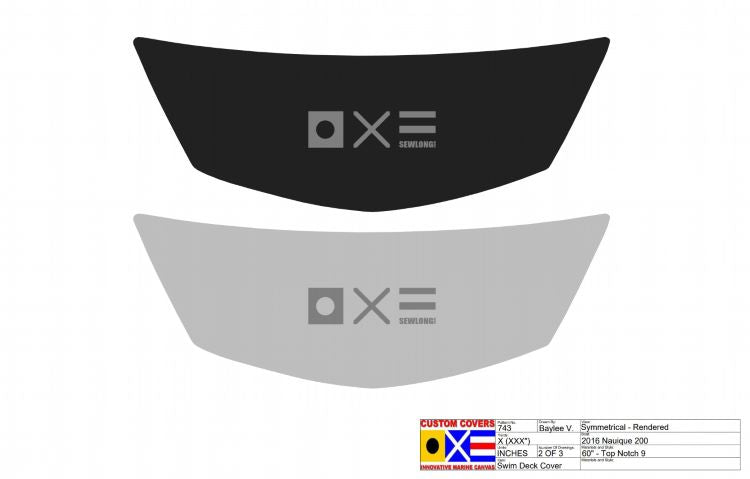 Nautique Ski Swim Platform Cover