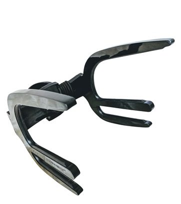 krypt black kneeboard rack