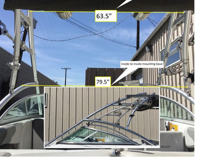 Moomba Rad-A-Cage 3 Folding Canopy Top