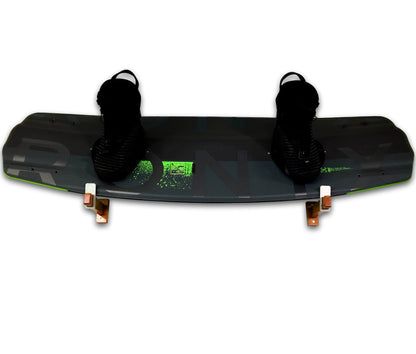 Solid Oak Wakeboard Display | Minimalist Wood Rack | Holds 20 lbs