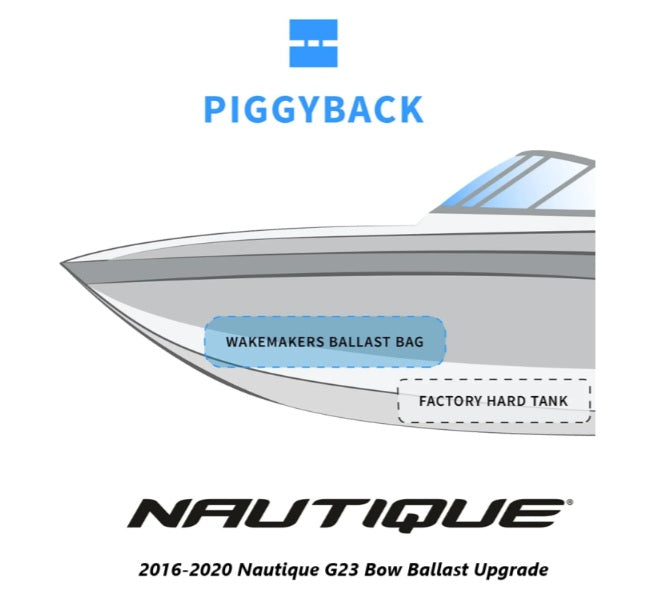 nautique g23 bow ballast