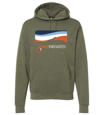 OnlyInboards Hoodie miltary green