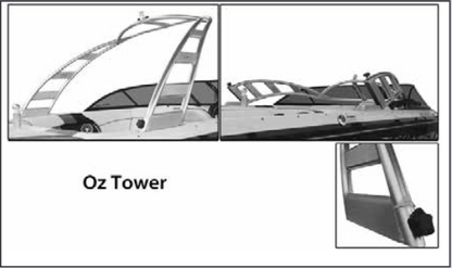 Moomba Oz Tower Folding Canopy Top