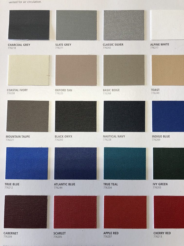 platform cover colors