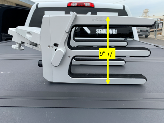 PTM Edge ClampForce Board Rack Cover, 9" (Pair)