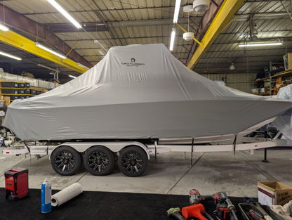 2026 Centurion Nv243 Double Up storage cover with DropZone Tower and FCTv3 Bimini