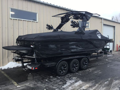 Centruion Ri245 with Preditior Power Tower and vented Windshield Cinch Cover