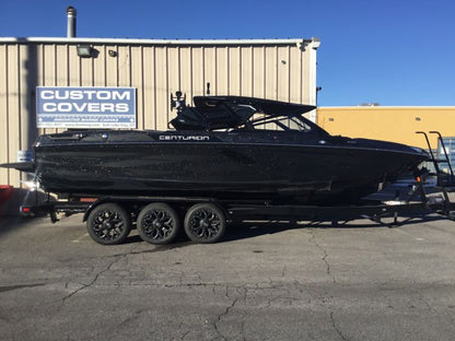 Centruion Ri245 with Preditior Power Tower and vented Windshield Cinch Cover