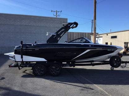 Malibu 22 LSV G-3.5 With Factory Bimini Double Up Storage Cover