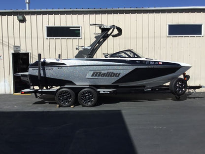 Malibu 22 LSV with G5 Tower and Factory Bimini Double Up Storage Cover