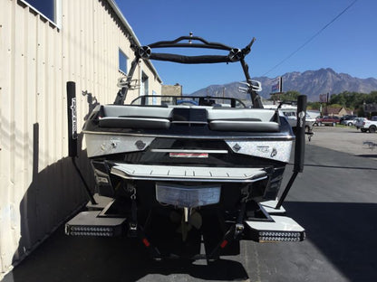 Malibu 22 LSV with G5 Tower and Factory Bimini Double Up Storage Cover