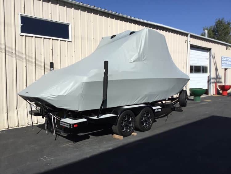 Malibu 22 LSV with G5 Tower and Factory Bimini Double Up Storage Cover
