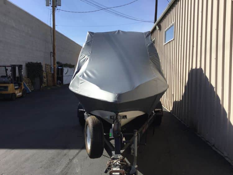 Malibu Sunsetter XTi with Titan 3 Tower and FCT bimini Double Up Storage cover