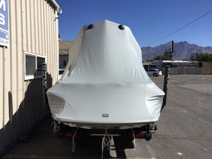Supra Sunsport 242 Progressive With Roswell Bimini Double Up Storage Cover