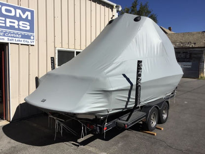 Supra Sunsport 242 Progressive With Roswell Bimini Double Up Storage Cover