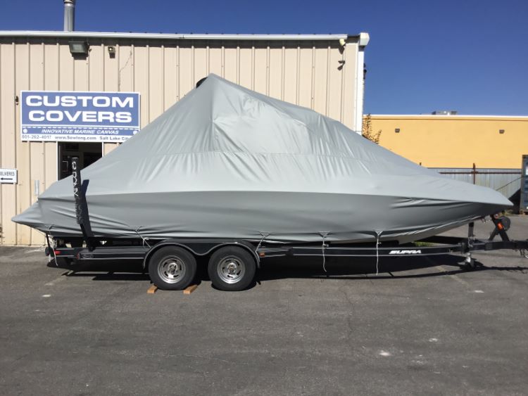Supra Sunsport 242 Progressive With Roswell Bimini Double Up Storage Cover