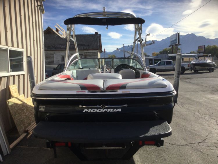 Moomba Mobius LS with Rat-A-Cage Gen 3 Tower and FCT Bimini Double Up Storage Cover