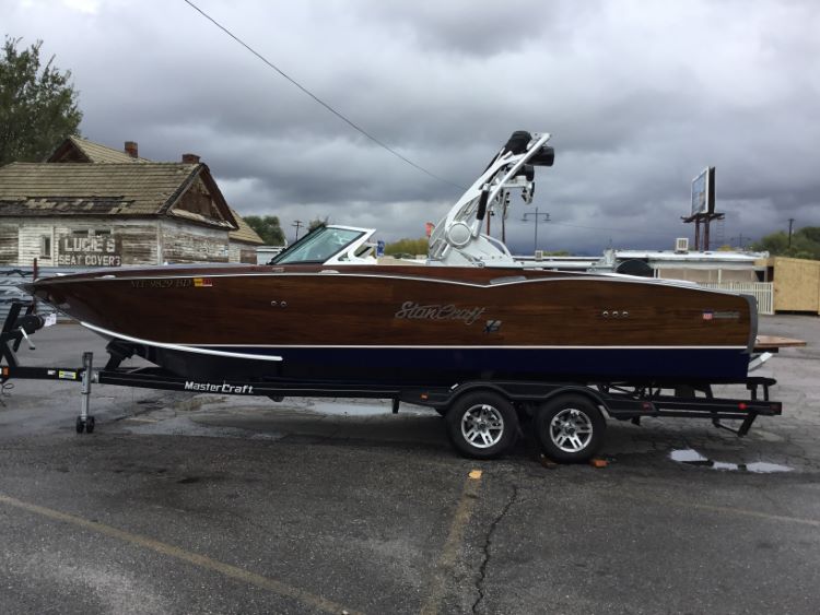 MasterCraft StanCraft X30 Zero Flex Fact Bimini Double Up Storage Cover
