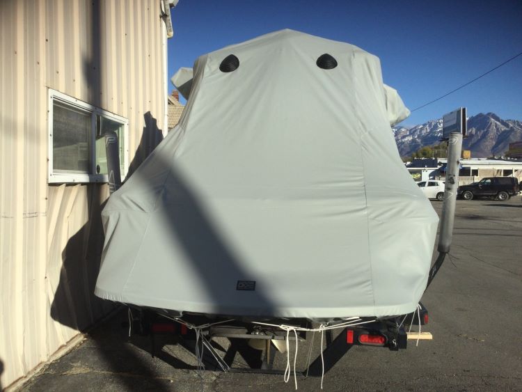 Moomba Mobius LS with Rat-A-Cage Gen 3 Tower and FCT Bimini Double Up Storage Cover