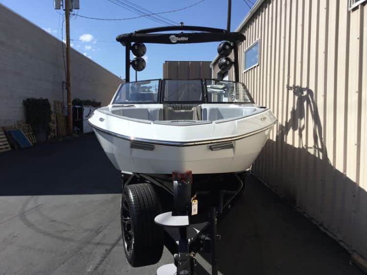 Malibu 23 LSV with G5 Tower Double Up Storage Cover