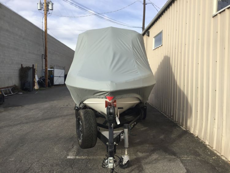Malibu 23 LSV with G3.5 Tower and Factory Bimini Double Up Storage Cover