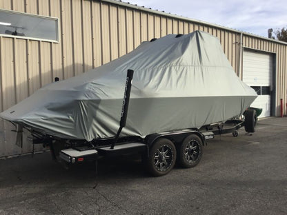 Malibu 23 LSV with G3.5 Tower and Factory Bimini Double Up Storage Cover