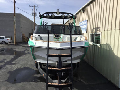 Nautique G23 with FCT G20/21 and FCT Bimini Double Up Storage Cover