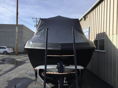 Nautique G23 with FCT G20/21 and FCT Bimini Double Up Storage Cover