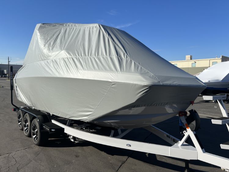 Nautique G23 with Flight Control Tower and Factory Bimini