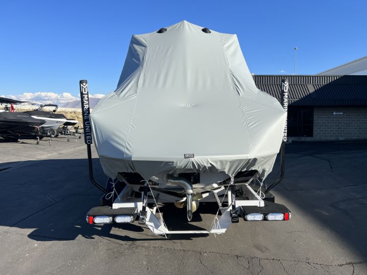 Nautique G23 with Flight Control Tower and Factory Bimini