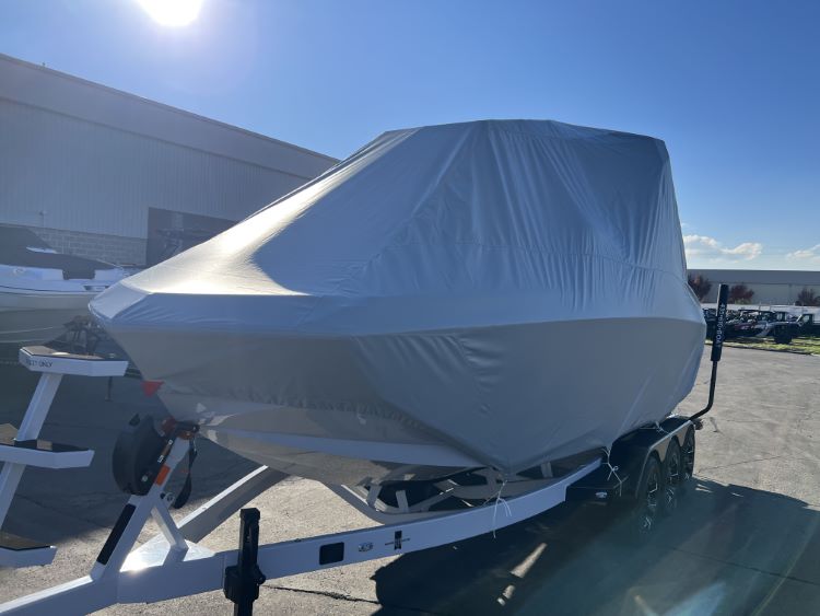 Nautique G23 with Flight Control Tower and Factory Bimini