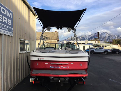 Zero Flex Tower 5.1 8' tower mounted shade sail, ~97" wide