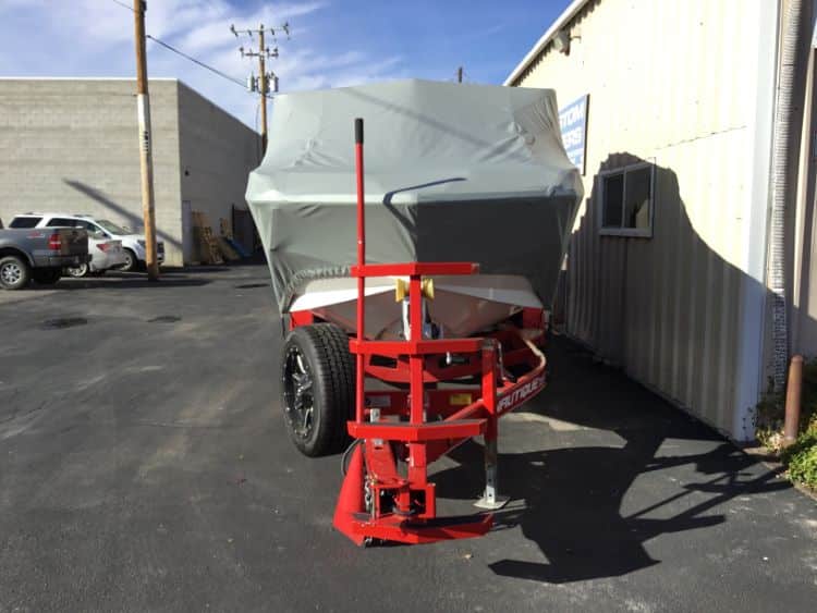 Nautique paragon G23 with telescoping tower Tower Down Double Up Storage Cover
