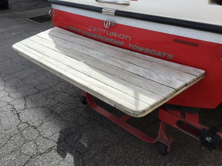 Centurion Eclipse Teak Swim Platform Cover