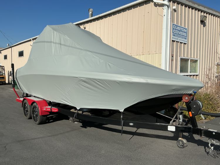 2011 2012 Nautique 230 Double Up storage cover with FCT5 Tower and Factory Bimini
