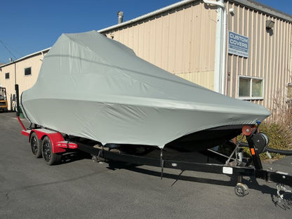 2011 2012 Nautique 230 Double Up storage cover with FCT5 Tower and Factory Bimini