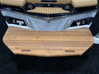 MasterCraft XT & NXT Teak/Fiberglass Swim Platform Cover 