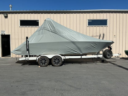 MasterCraft X15 with ZeroFlex X tower Double Up Storage Cover