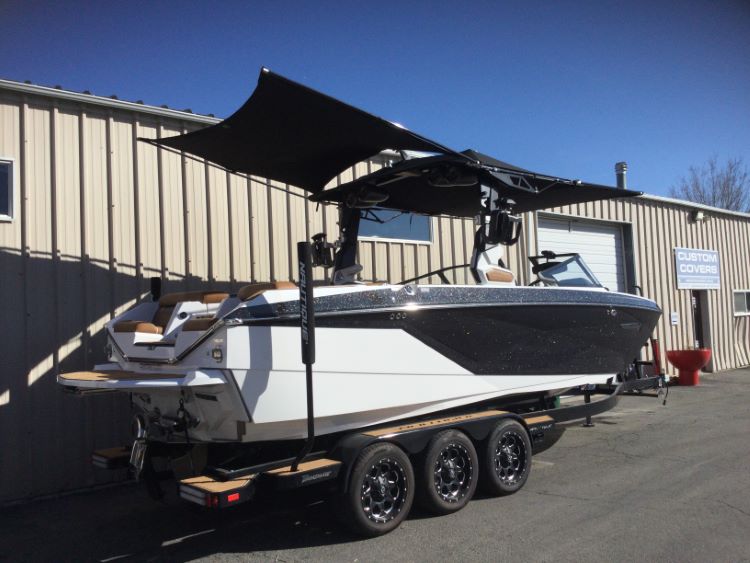 8' Nautique G Folding Canopy Top Mounted Shade Sail (97" - 99" Wide)