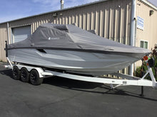 Centurion Fe25 with a DropZone Tower, FCTv3 bimini and Skylon SpringLock board racks