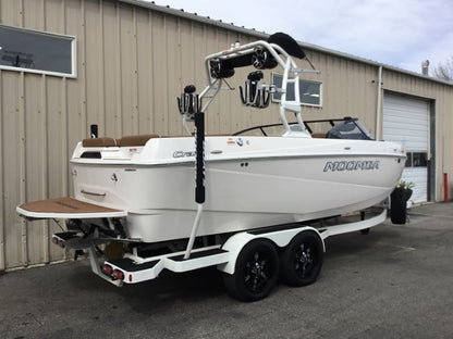 Moomba Craz with Pro-Edge Tower Double Up Storage Cover