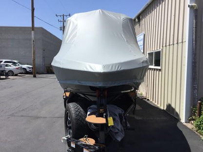 Malibu 25 LSV with GX Tower and Factory Bimini Double Up Storage Cover