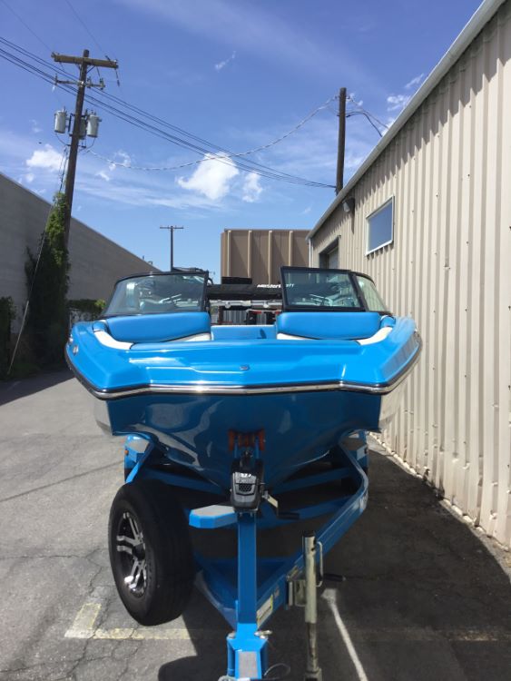 MasterCraft NXT22 with ZFT2 Tower Double Up storage Cover
