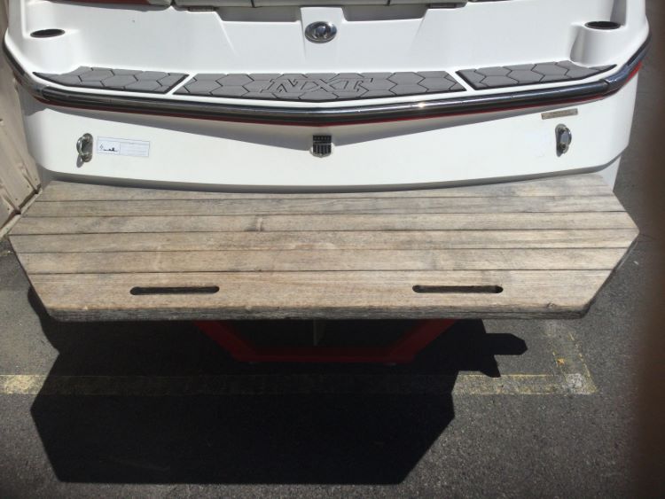 MasterCraft angled Swim Platform Cover