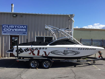 Moomba XLV Rad-A-Cage Gen3 Tower Z Cargo Bimini