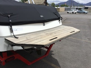 MasterCraft angled Swim Platform Cover