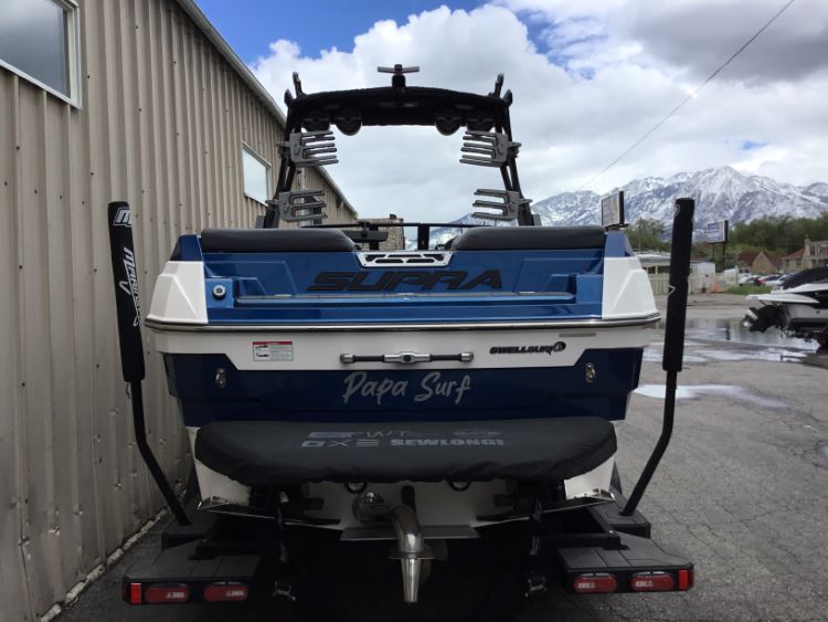 Supra SE 550 with FX1 tower Double Up Storage Cover