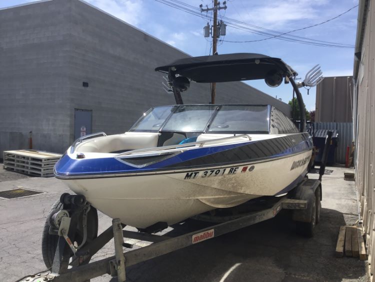 Malibu with Illusion Tower Folding Canopy Top